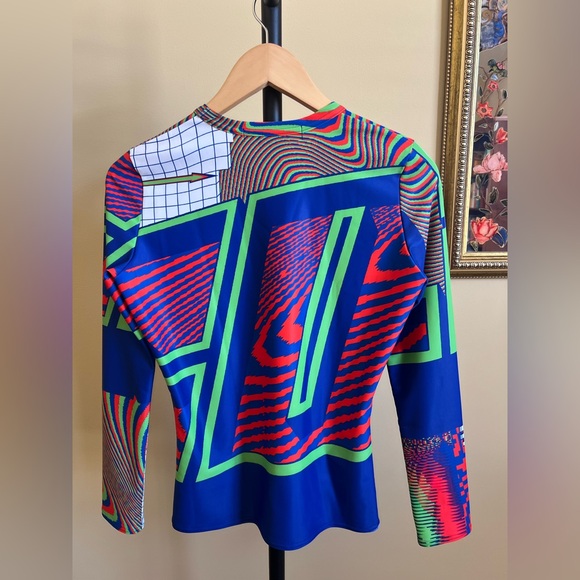 Junya Watanabe Top for Comme des Garcons Long Sleeves Multicolor Size M - Picture 8 of 14